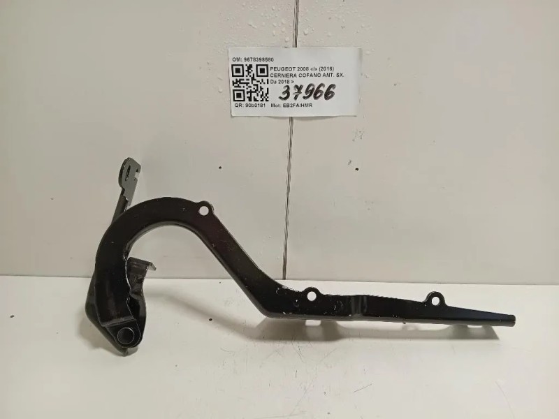 Cerniera Cofano ANT SX 9678389580 Peugeot 2008 I 2016