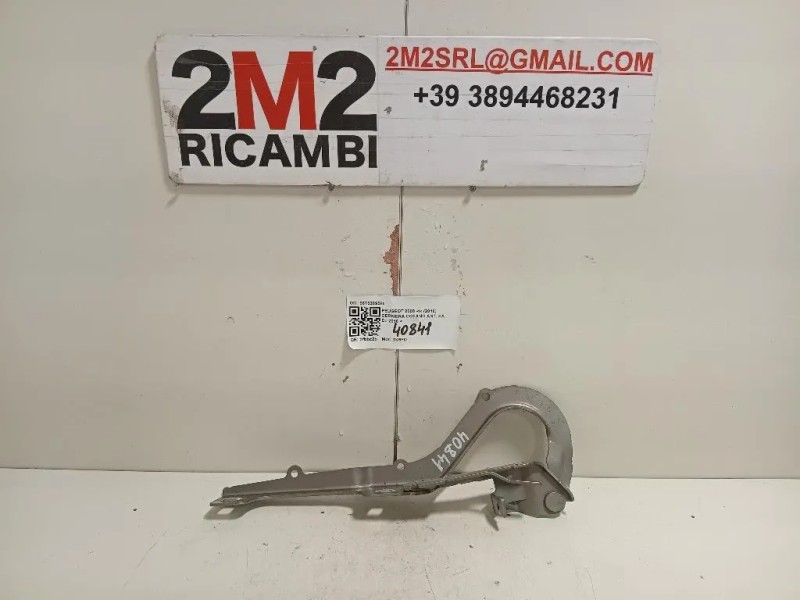Cerniera Cofano ANT SX 9678389580 Peugeot 2008 I 2016