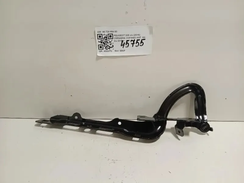 Cerniera Cofano ANT SX 96 728 654 80 Peugeot 208 I 2015