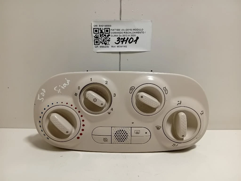 Modulo Comando Riscaldamento Clima 5H0146900 Fiat 500 II 2015
