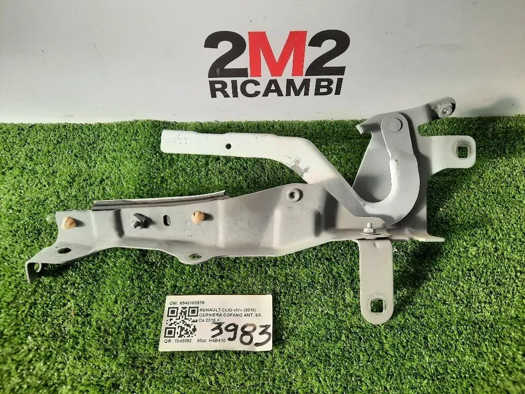 Cerniera Cofano ANT SX 654010257R Renault CLIO IV 2016