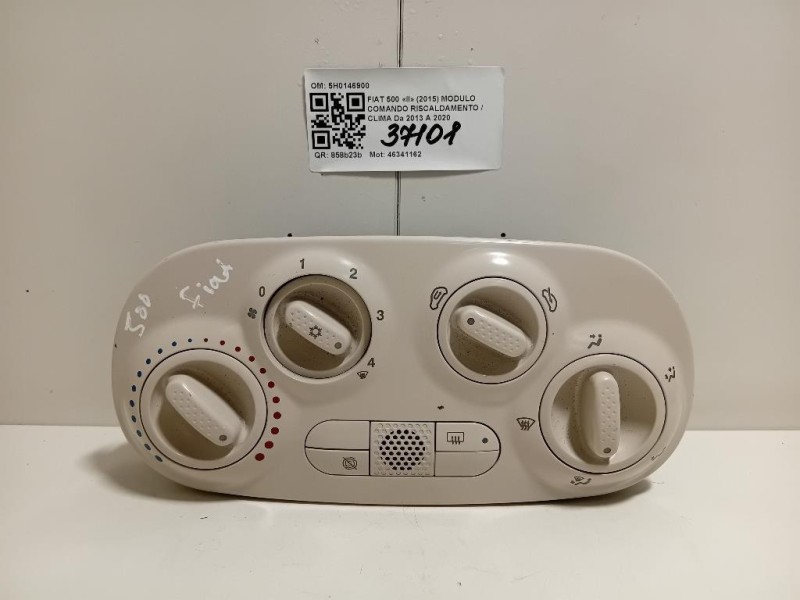 Modulo Comando Riscaldamento Clima 5H0146900 Fiat 500 II 2015