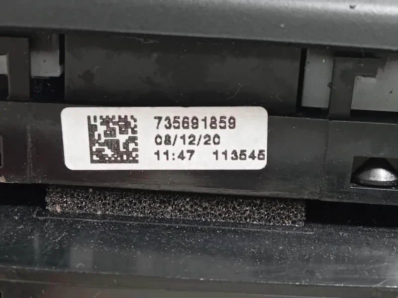 Modulo Comando Riscaldamento Clima 735629323 Fiat 500 C 2015