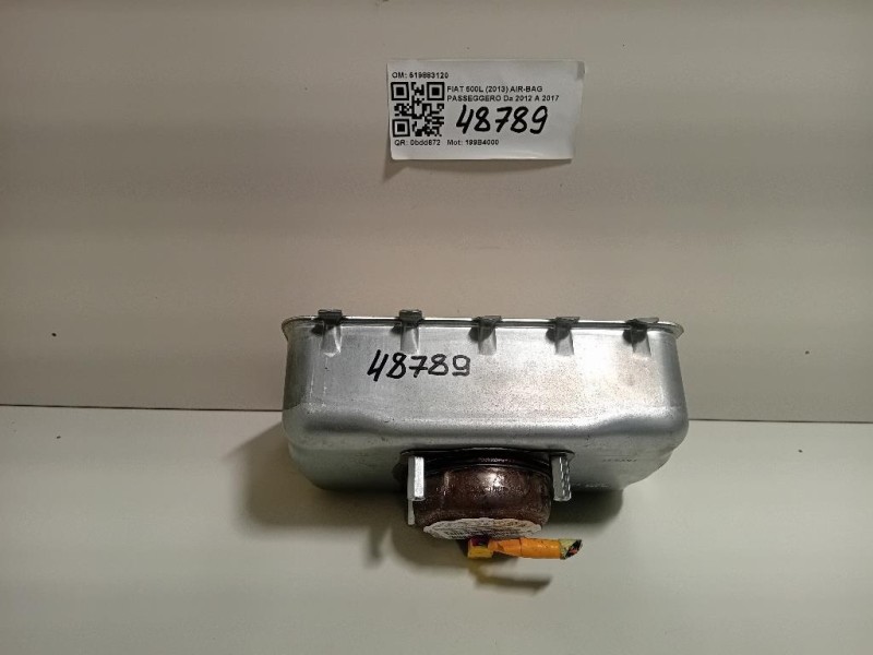Air-bag Passeggero 519816900 Fiat 500L 2013
