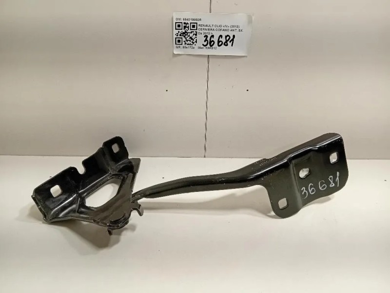 Cerniera Cofano ANT SX 654019850R Renault CLIO V 2019