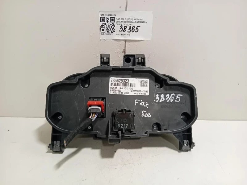 Modulo Comando Riscaldamento Clima 735629323 Fiat 500 C 2015
