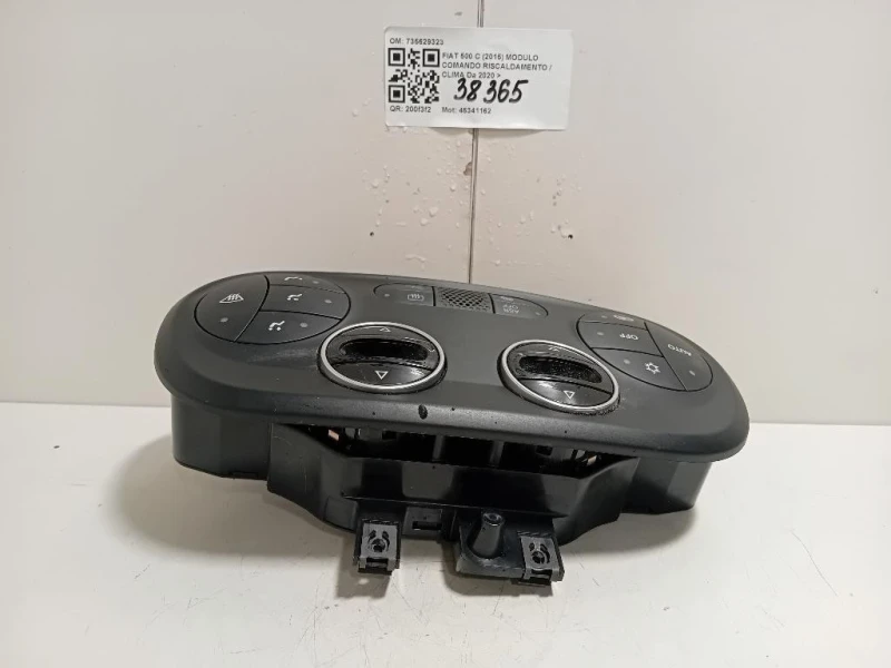 Modulo Comando Riscaldamento Clima 735629323 Fiat 500 C 2015