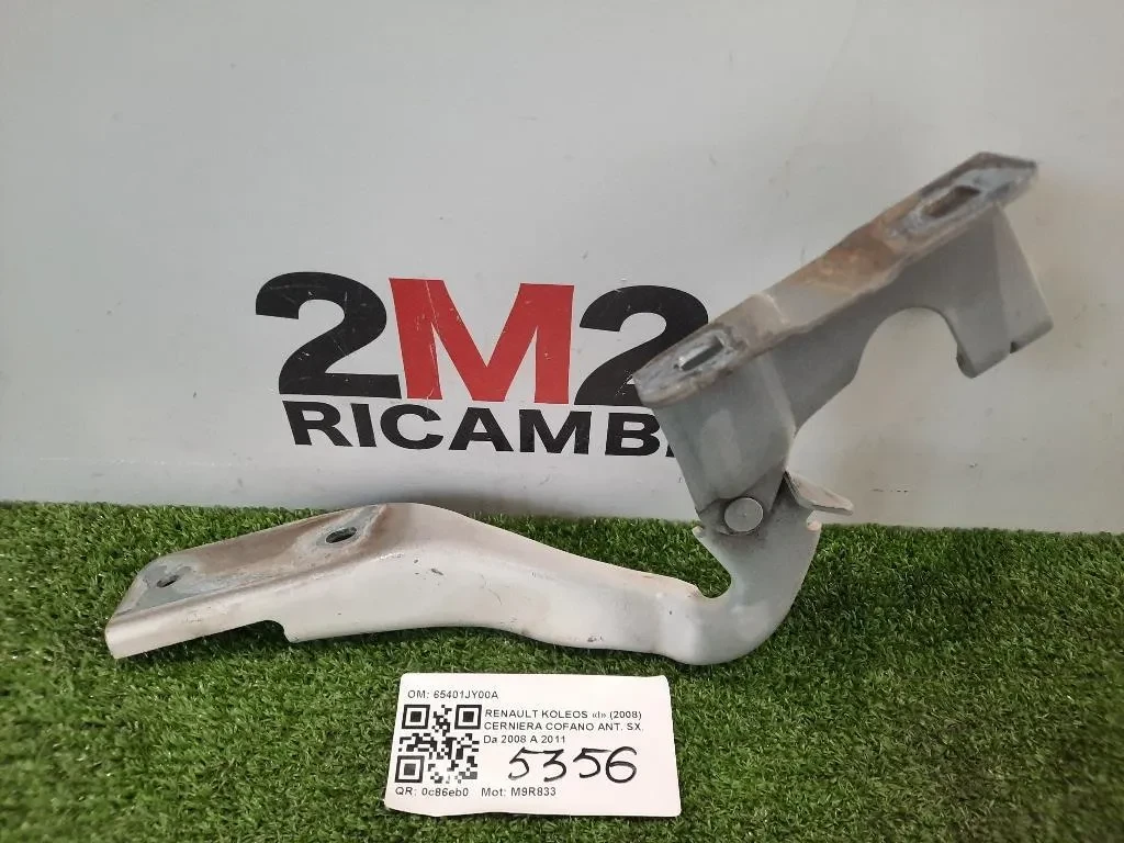 Cerniera Cofano ANT SX 65401JY00A Renault Koleos I 2008