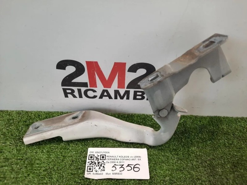 Cerniera Cofano ANT SX 65401JY00A Renault Koleos I 2008