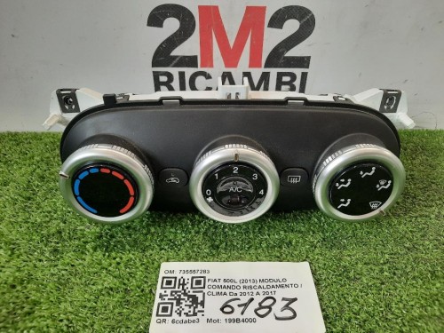 Modulo Comando Riscaldamento Clima 735557283 MODULO Fiat 500L 2013