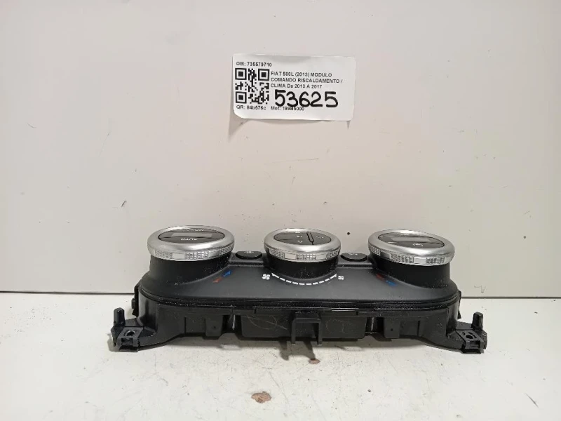 Modulo Comando Riscaldamento Clima 735579710 Fiat 500L 2013