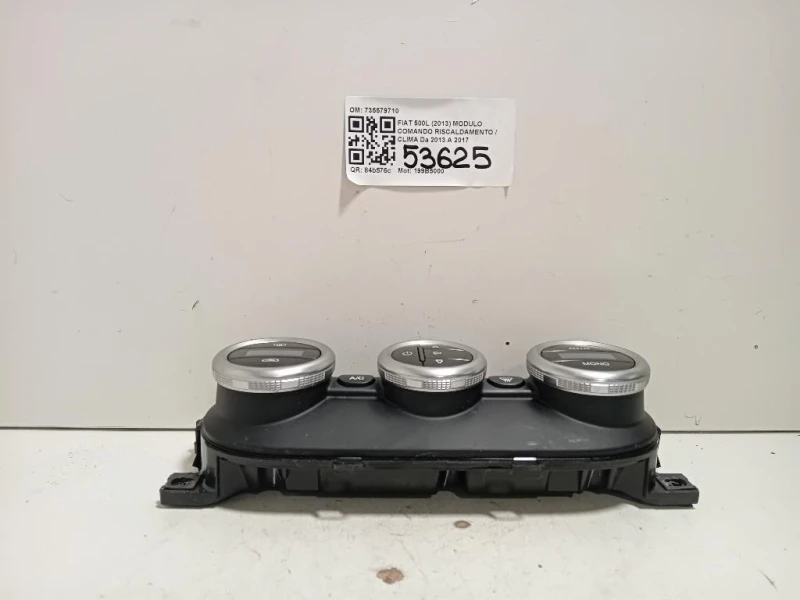 Modulo Comando Riscaldamento Clima 735579710 Fiat 500L 2013