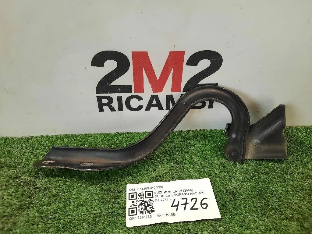 Cerniera Cofano ANT SX 5742051K00000 Suzuki Splash 2008