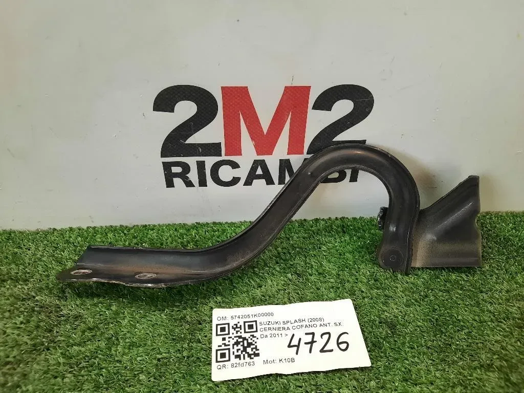 Cerniera Cofano ANT SX 5742051K00000 Suzuki Splash 2008