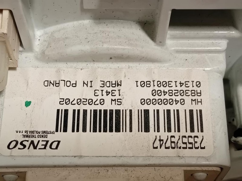 Modulo Comando Riscaldamento Clima 735579747 Fiat 500L 2013