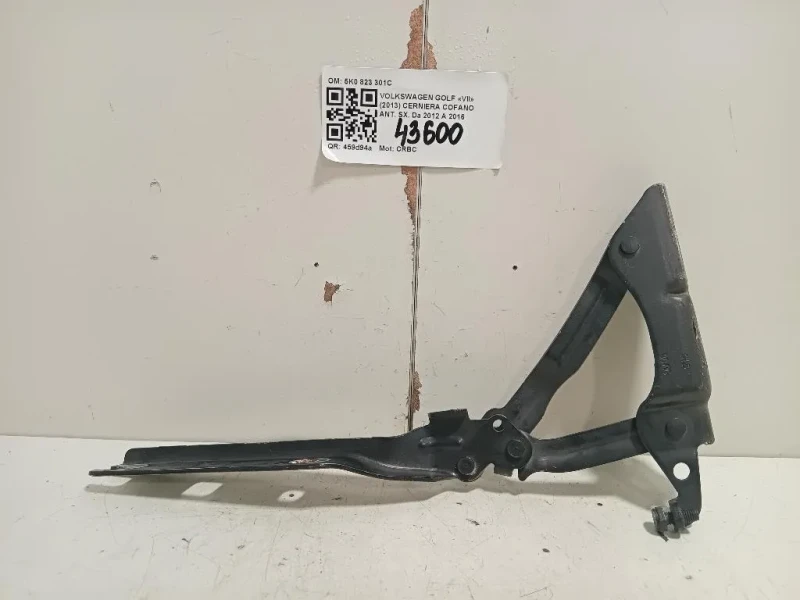 Cerniera Cofano ANT SX 5K0 823 301C Volkswagen GOLF VII 2013
