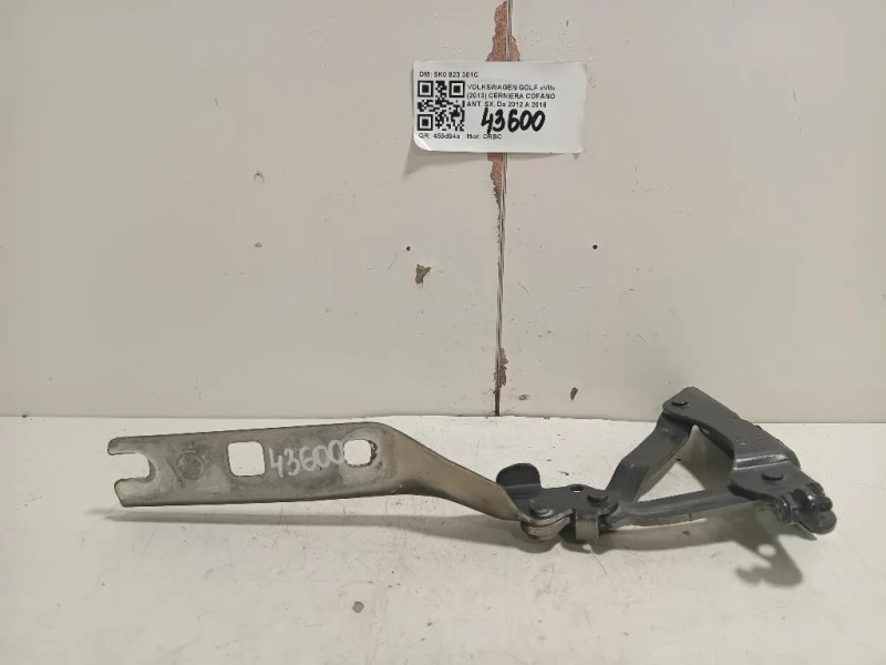 Cerniera Cofano ANT SX 5K0 823 301C Volkswagen GOLF VII 2013
