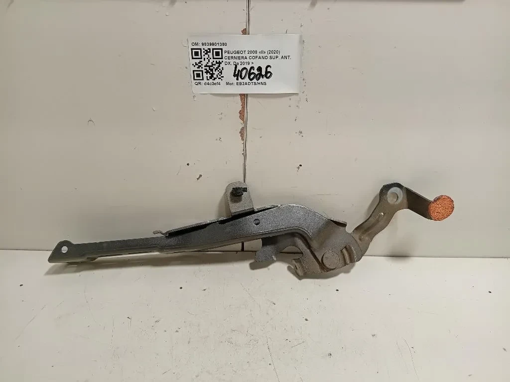 Cerniera Cofano SUP ANT DX 9839901380 Peugeot 2008 II 2020