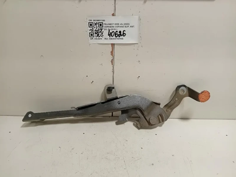 Cerniera Cofano SUP ANT DX 9839901380 Peugeot 2008 II 2020