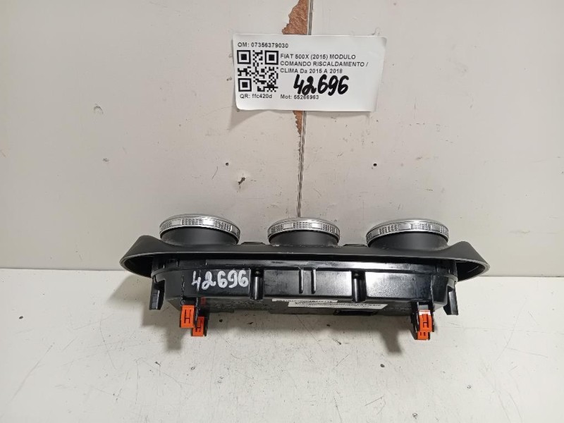 Modulo Comando Riscaldamento Clima 07356379030 Fiat 500X 2015