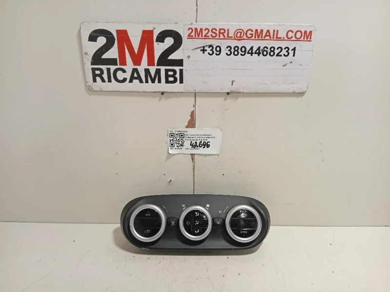 Modulo Comando Riscaldamento Clima 07356379030 Fiat 500X 2015
