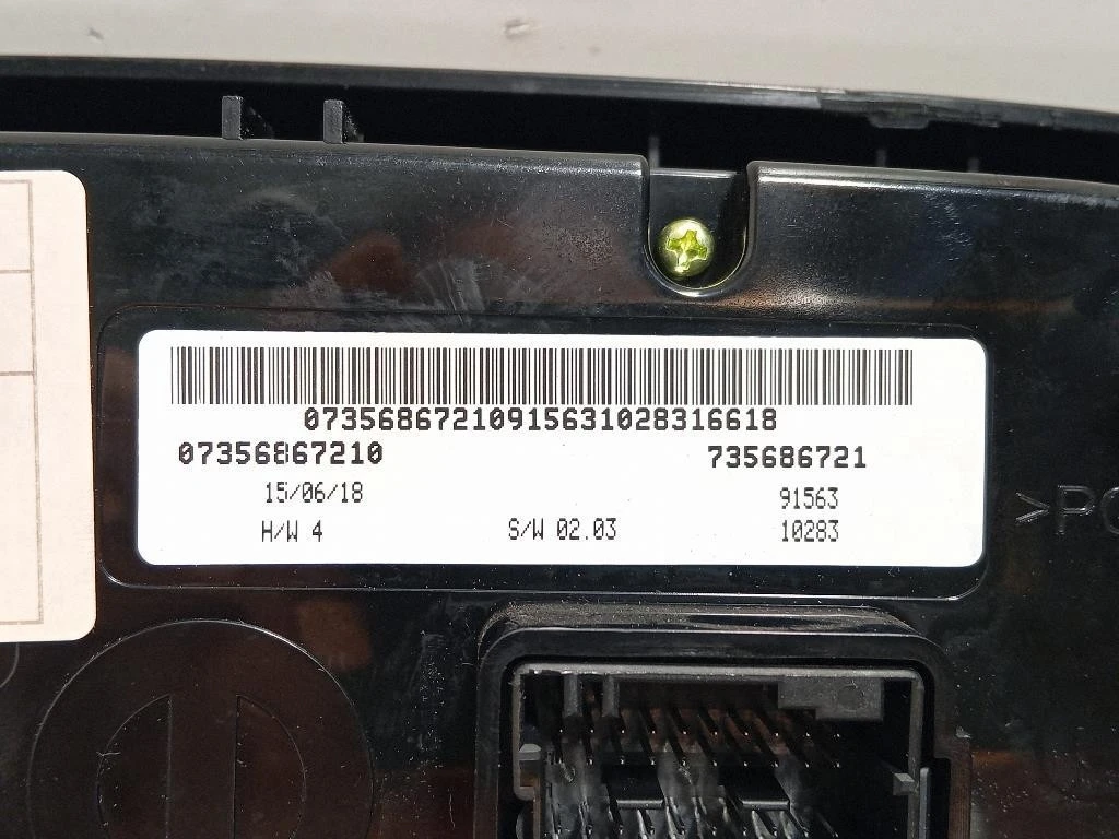 Modulo Comando Riscaldamento Clima 735686721 Fiat 500X 2018