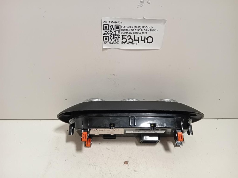 Modulo Comando Riscaldamento Clima 735686721 Fiat 500X 2018