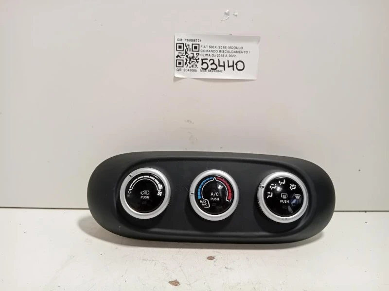 Modulo Comando Riscaldamento Clima 735686721 Fiat 500X 2018