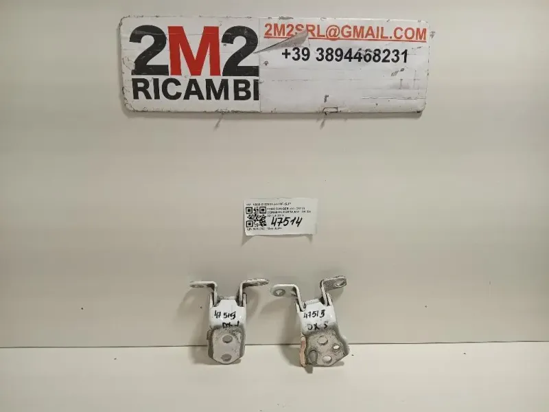 Cerniera Porta ANT DX AB39-2122811-AA INF+SUP Ford Ranger IV 2012