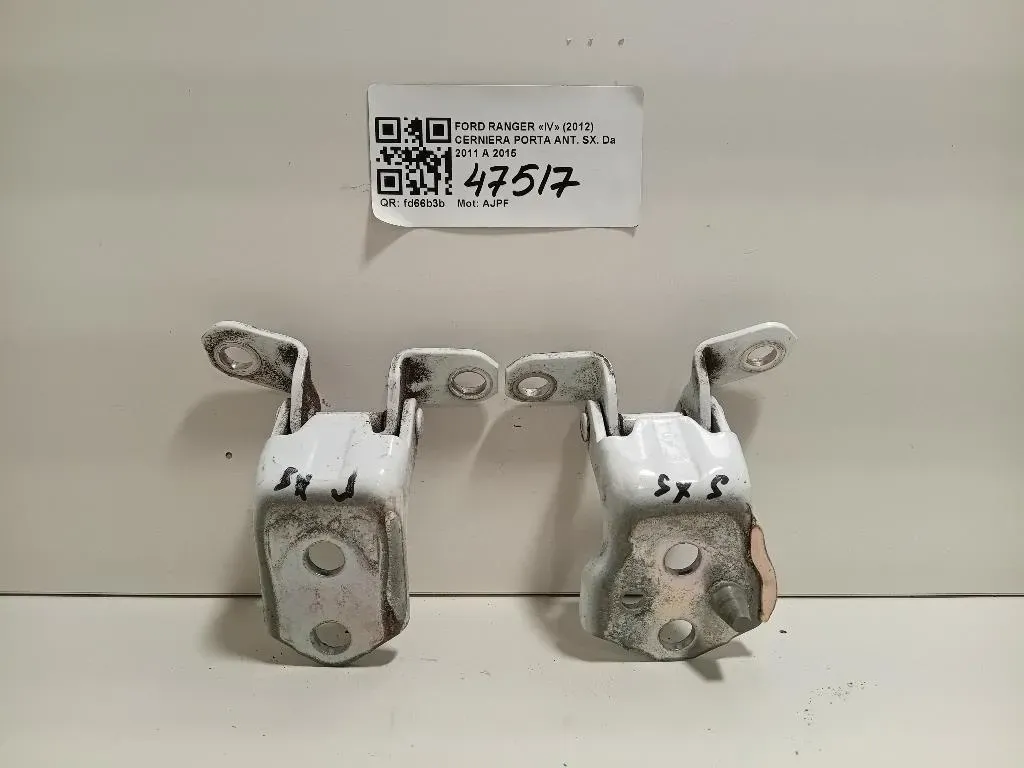 Cerniera Porta ANT SX AB39-2122800-AA INF+SUP Ford Ranger IV 2012