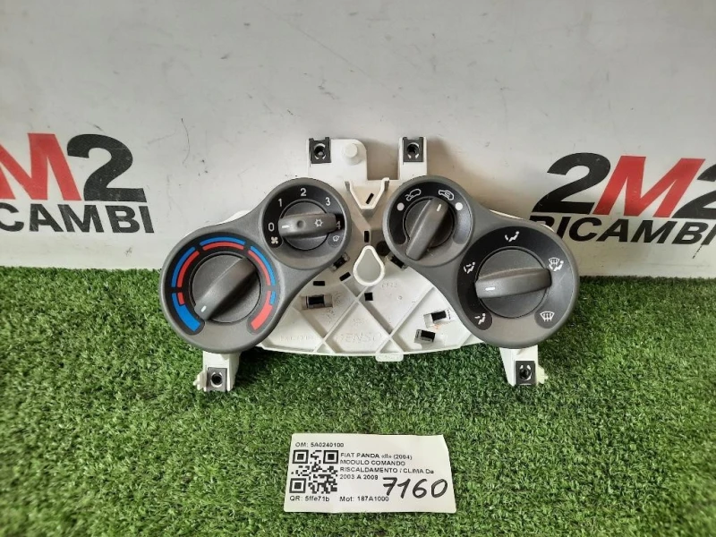Modulo Comando Riscaldamento Clima 5A0240100 Fiat Panda II 2004