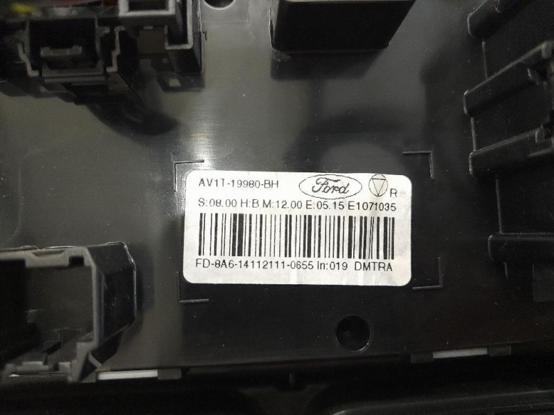 Modulo Comando Riscaldamento Clima AV1T19980BH Ford B-max 2012