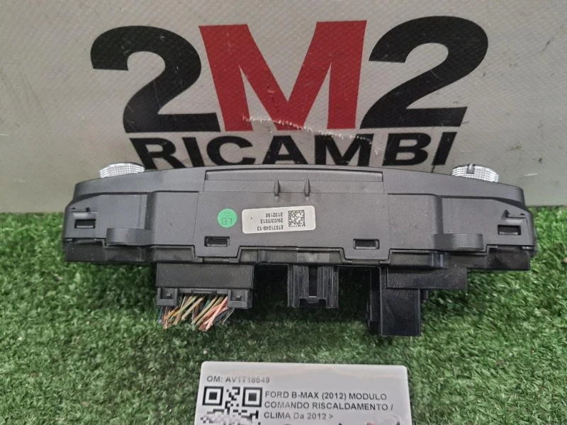Modulo Comando Riscaldamento Clima AV1T18549 Ford B-max 2012
