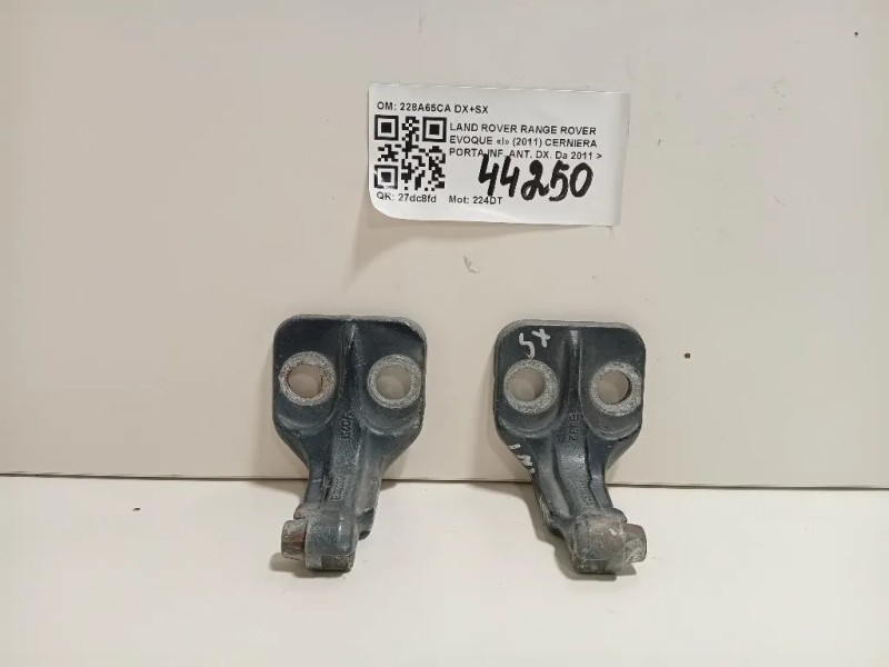 Cerniera Porta INF ANT DX 228A65CA DX+SX Land Rover Range Rover Evoque I 2011