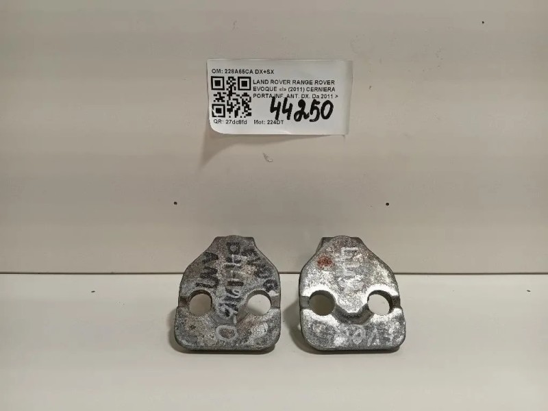 Cerniera Porta INF ANT DX 228A65CA DX+SX Land Rover Range Rover Evoque I 2011
