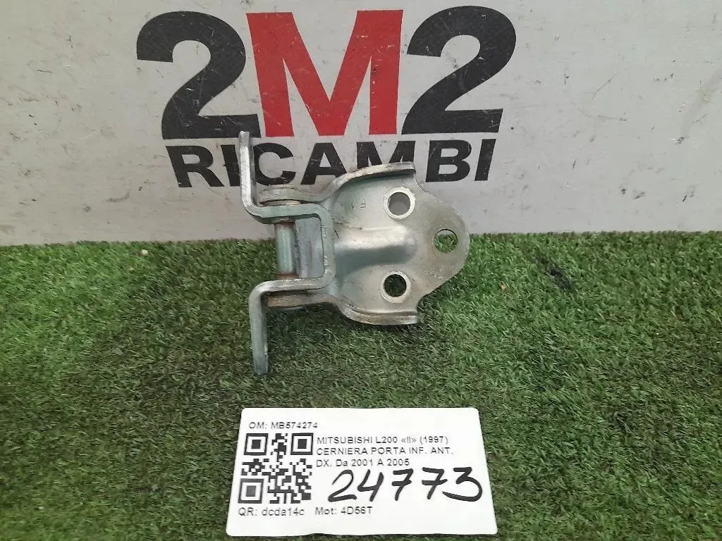 Cerniera Porta INF ANT DX MB574274 ANT DX Mitsubishi L200 II 1997