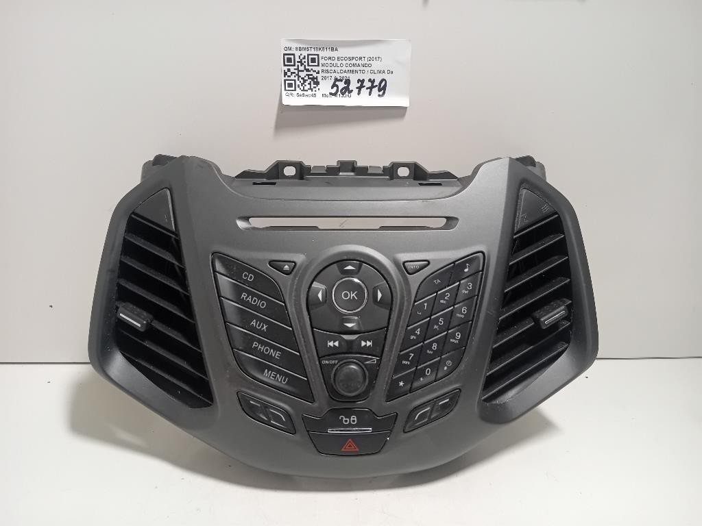 Modulo Comando Riscaldamento Clima 8BM5T18K811BA Ford Ecosport 2017