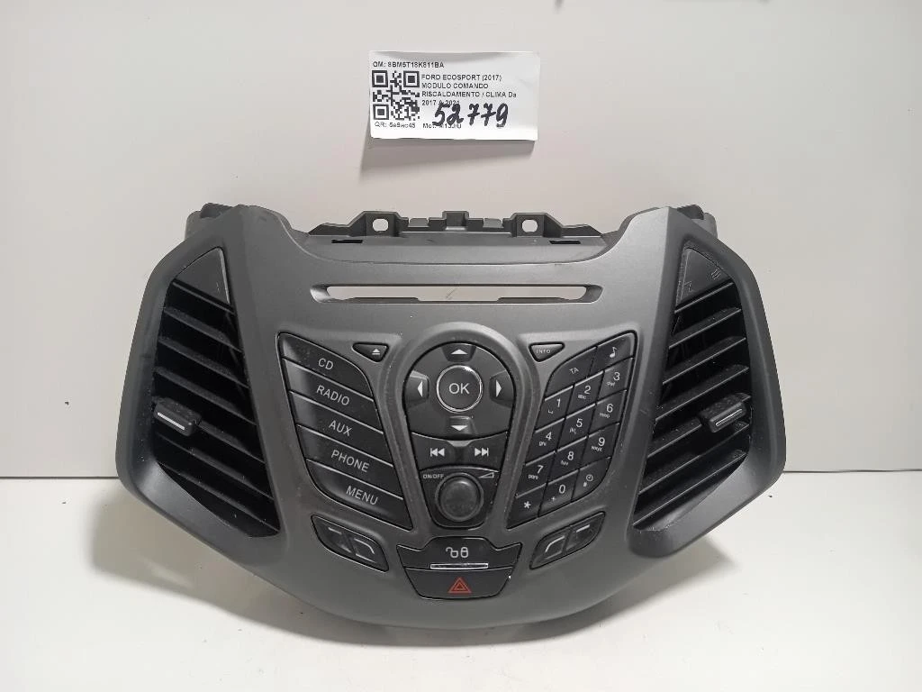 Modulo Comando Riscaldamento Clima 8BM5T18K811BA Ford Ecosport 2017