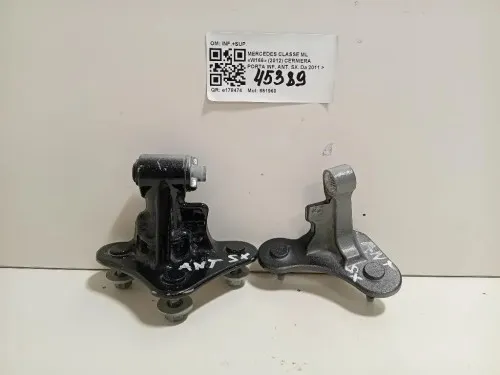 Cerniera Porta INF ANT SX INF+SUP Mercedes Classe GLE W166 2015