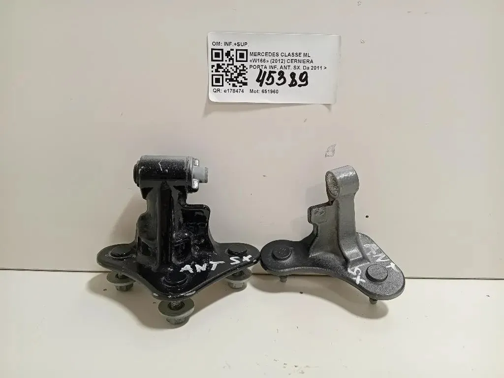 Cerniera Porta INF ANT SX INF+SUP Mercedes Classe GLE W166 2015