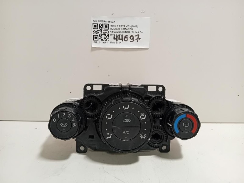 Modulo Comando Riscaldamento Clima DMTRA EBJ2A Ford Fiesta VI 2008