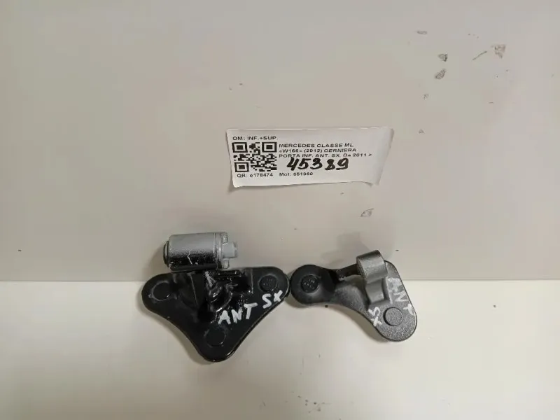 Cerniera Porta INF ANT SX INF+SUP Mercedes Classe GLE W166 2015