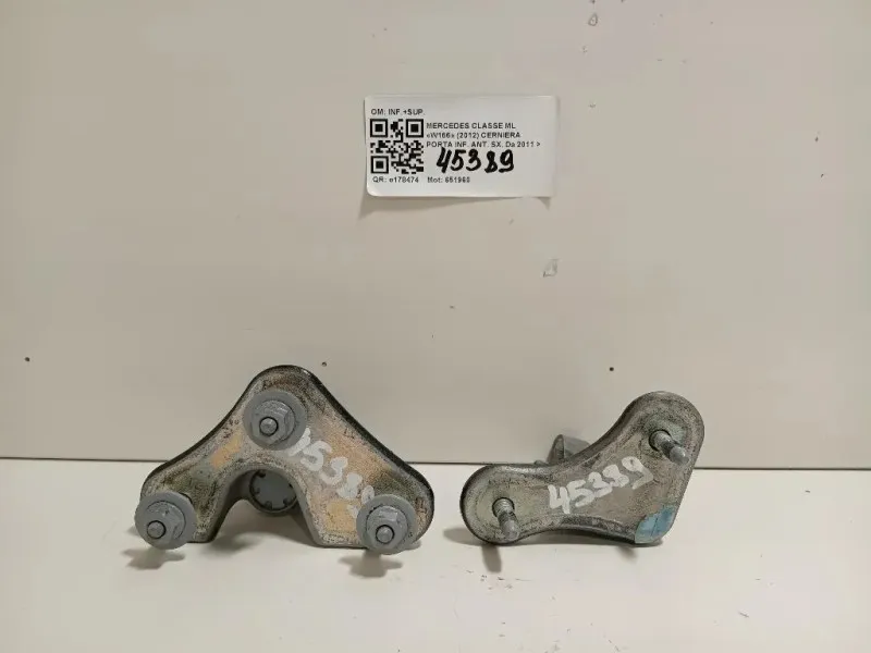 Cerniera Porta INF ANT SX INF+SUP Mercedes Classe GLE W166 2015