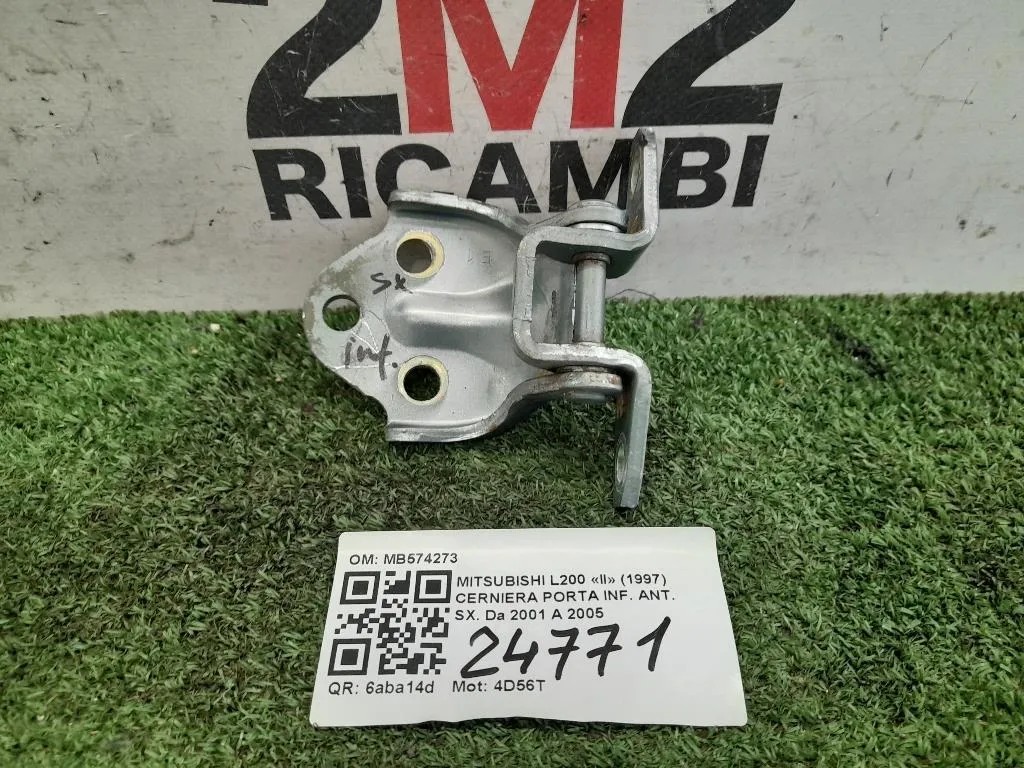 Cerniera Porta INF ANT SX MB574273 ANT SX Mitsubishi L200 II 1997