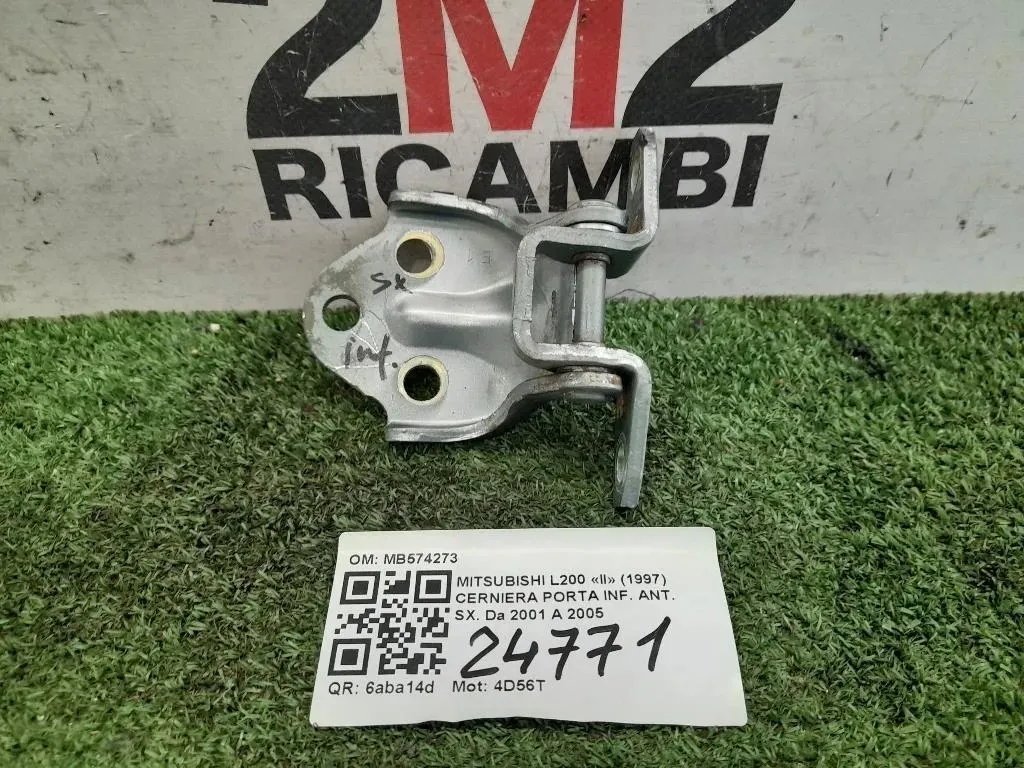Cerniera Porta INF ANT SX MB574273 ANT SX Mitsubishi L200 II 1997