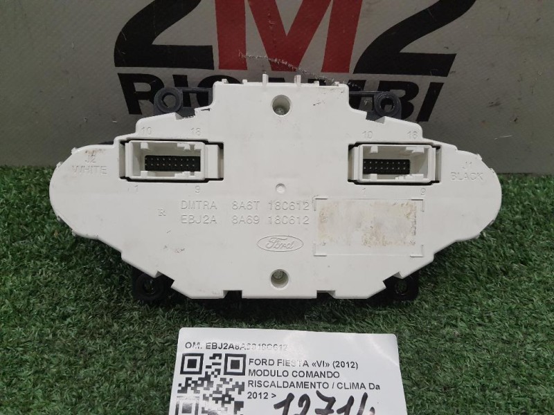 Modulo Comando Riscaldamento Clima EBJ2A8A6918C612 Ford Fiesta VI 2012