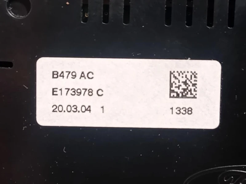 Modulo Comando Riscaldamento Clima 1854919980 Ford Fiesta VII 2021