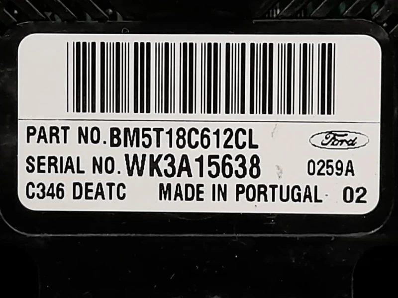 Modulo Comando Riscaldamento Clima BM5T18C612CL Ford Focus III 2008