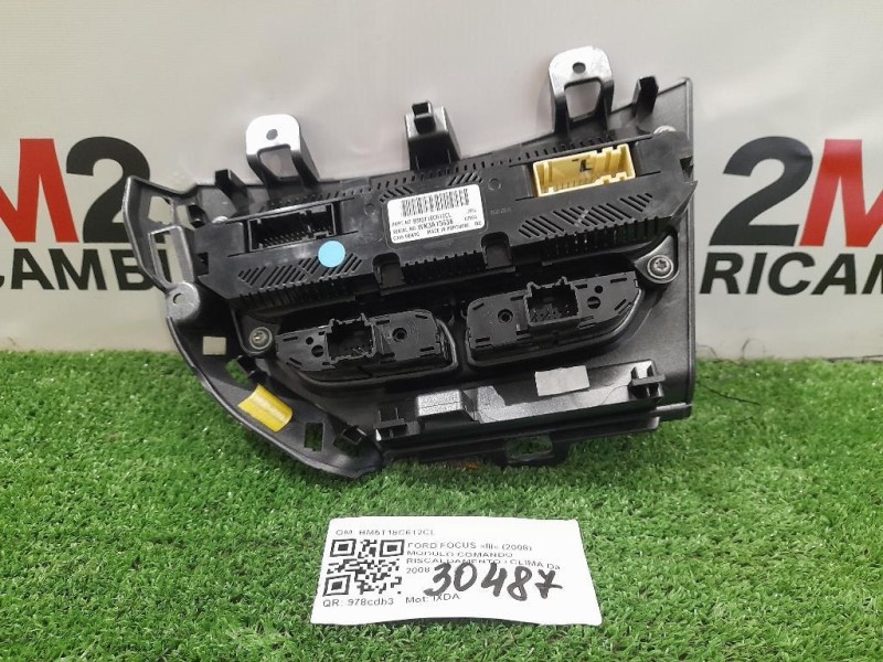 Modulo Comando Riscaldamento Clima BM5T18C612CL Ford Focus III 2008