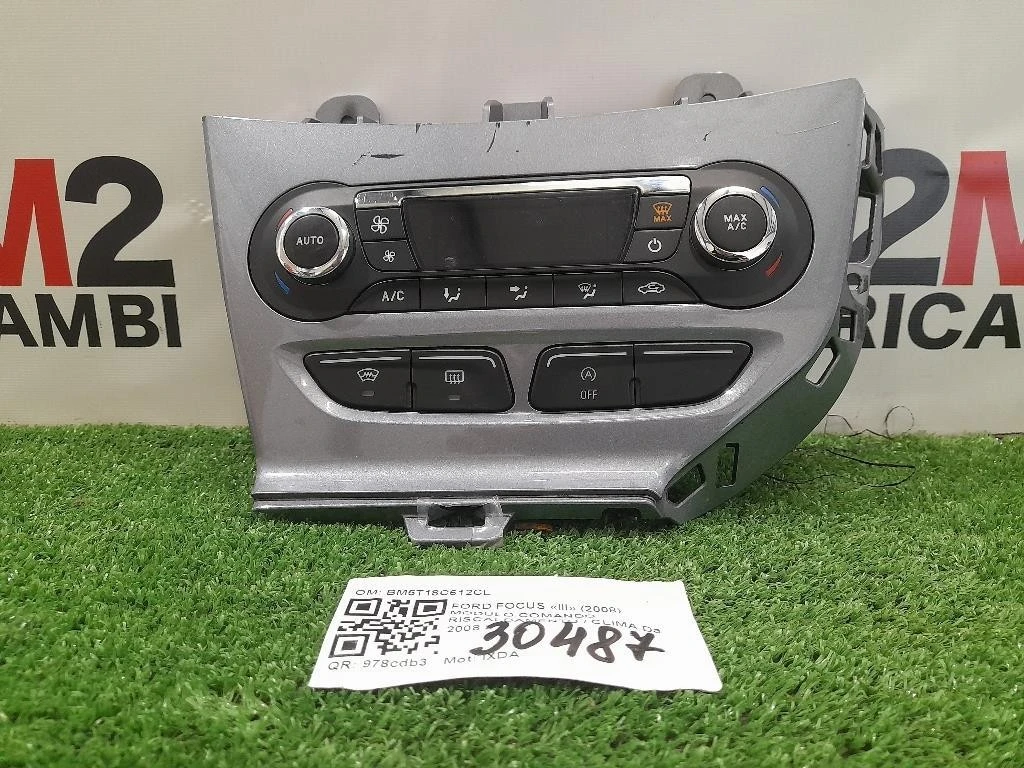 Modulo Comando Riscaldamento Clima BM5T18C612CL Ford Focus III 2008